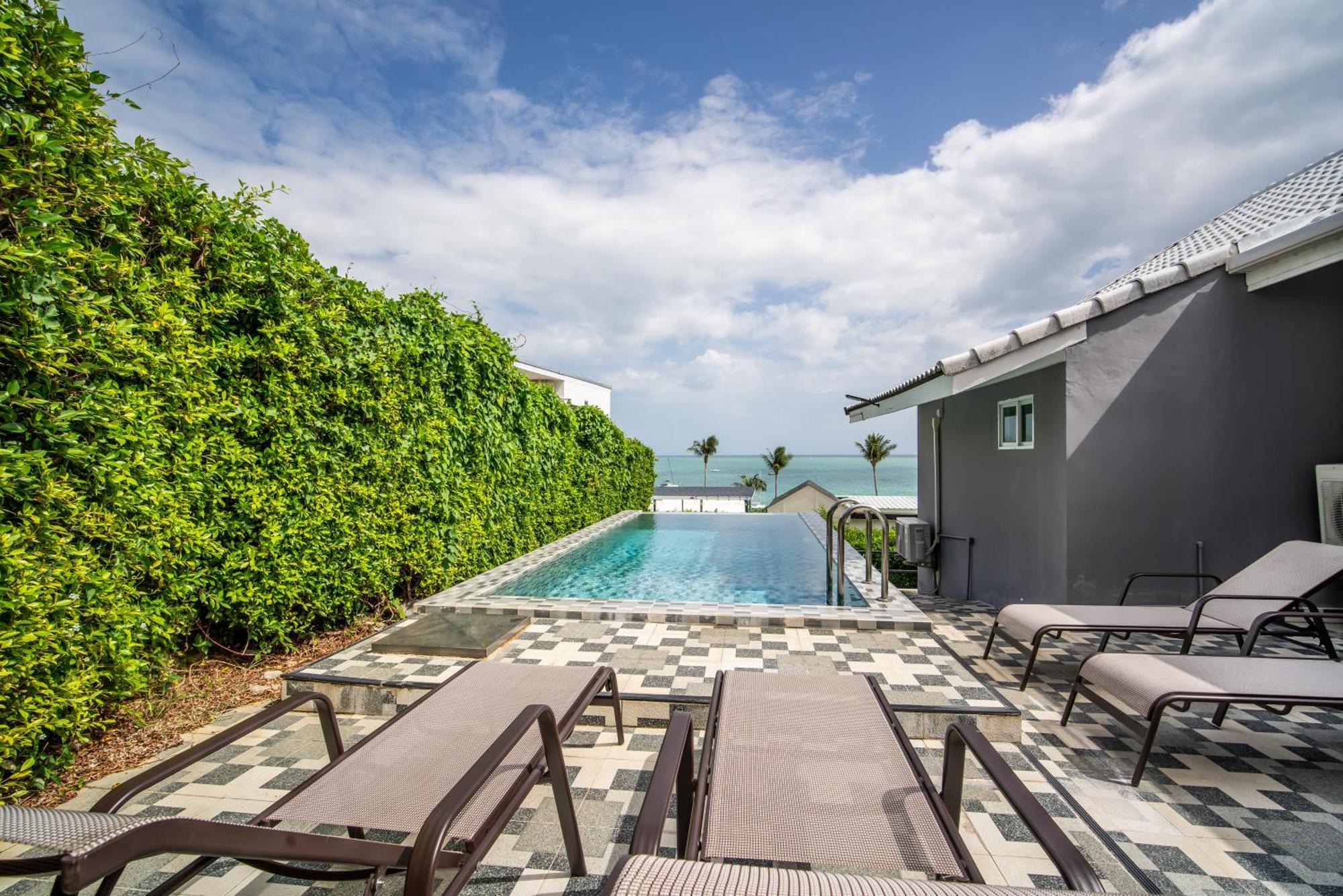 Mona Seaview Pool Villa Beach Front Aoyon Beach Ban Makham Cameră foto
