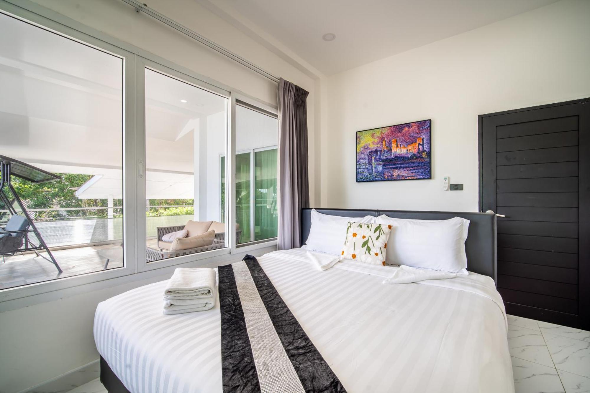 Mona Seaview Pool Villa Beach Front Aoyon Beach Ban Makham Cameră foto