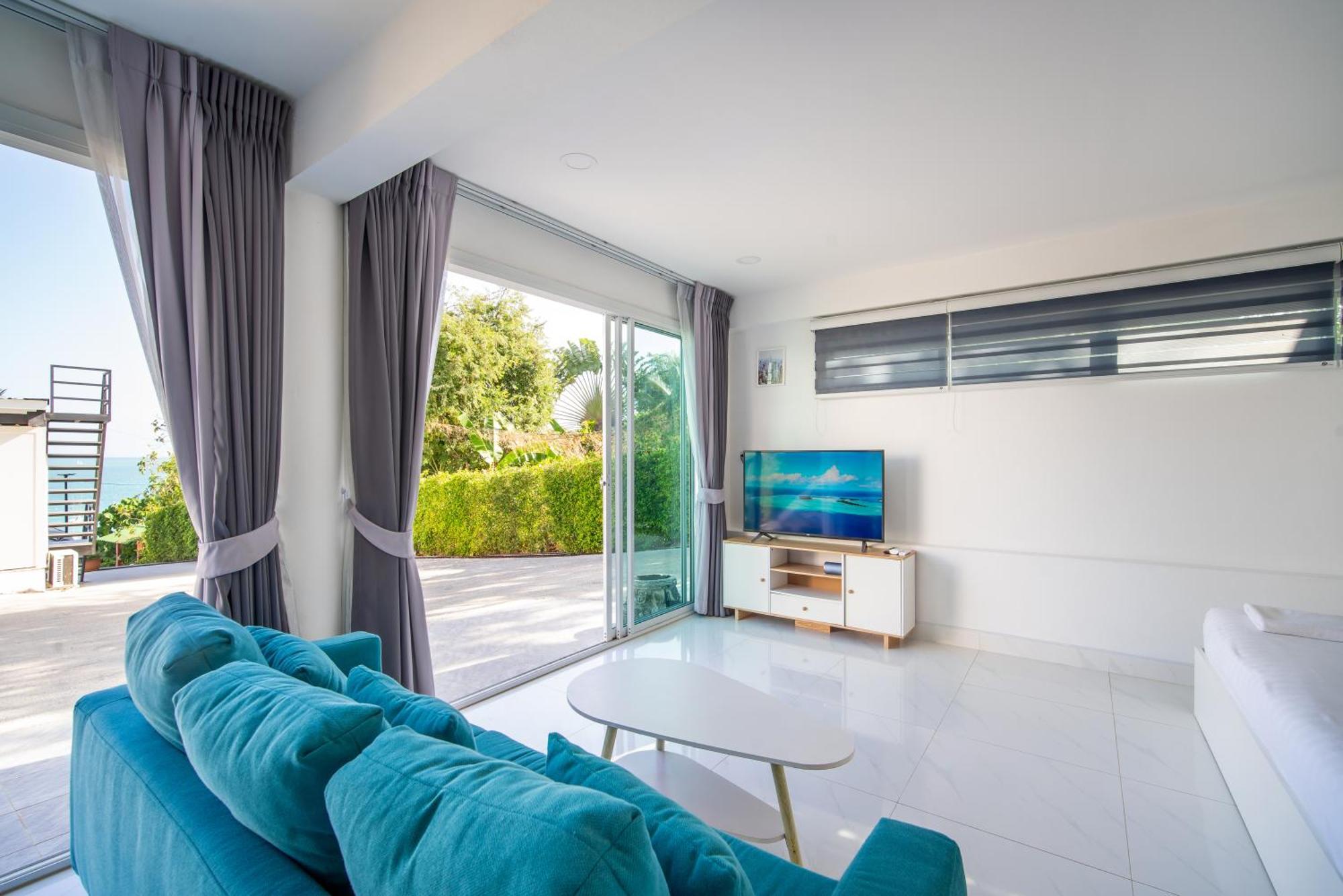 Mona Seaview Pool Villa Beach Front Aoyon Beach Ban Makham Cameră foto