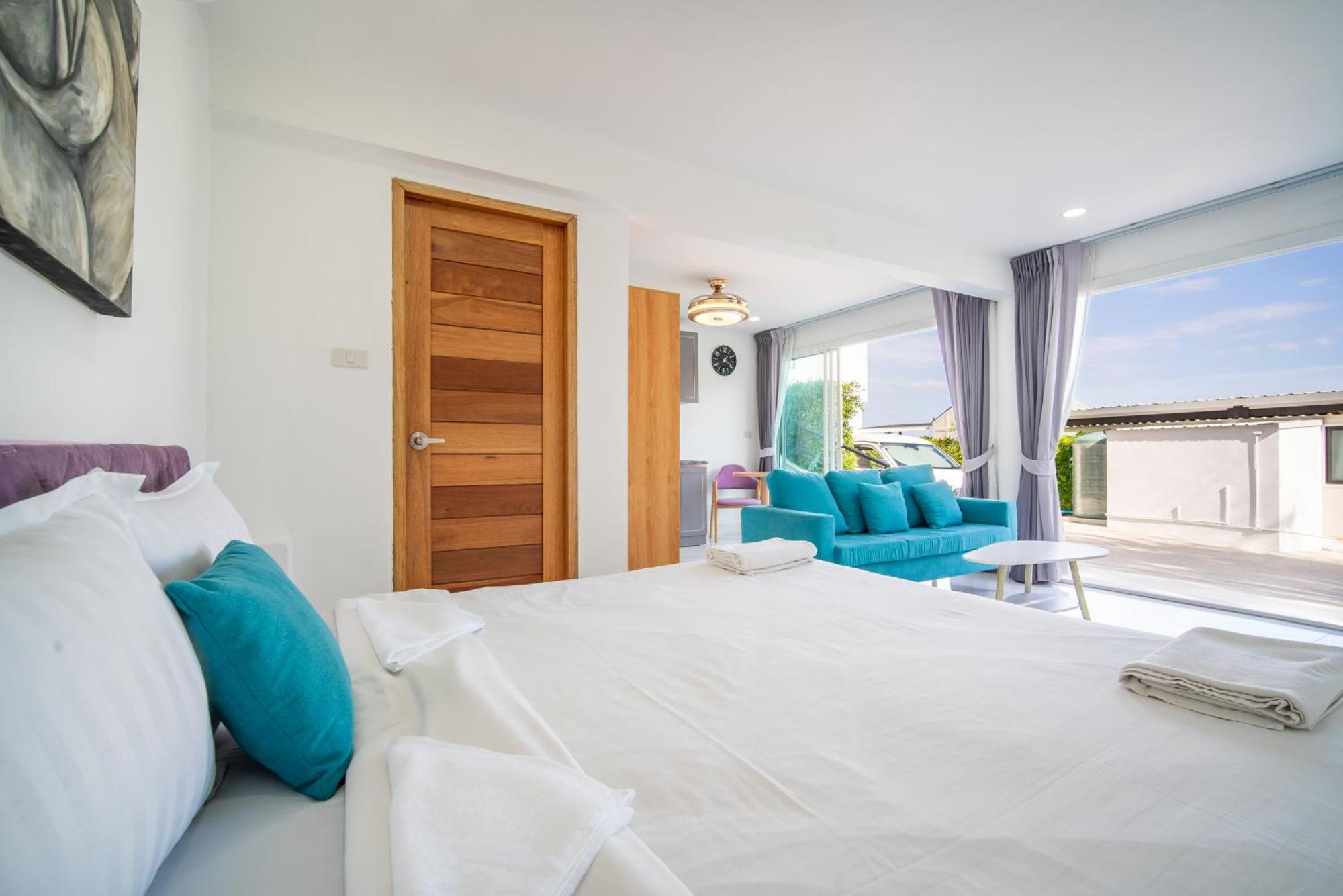 Mona Seaview Pool Villa Beach Front Aoyon Beach Ban Makham Cameră foto