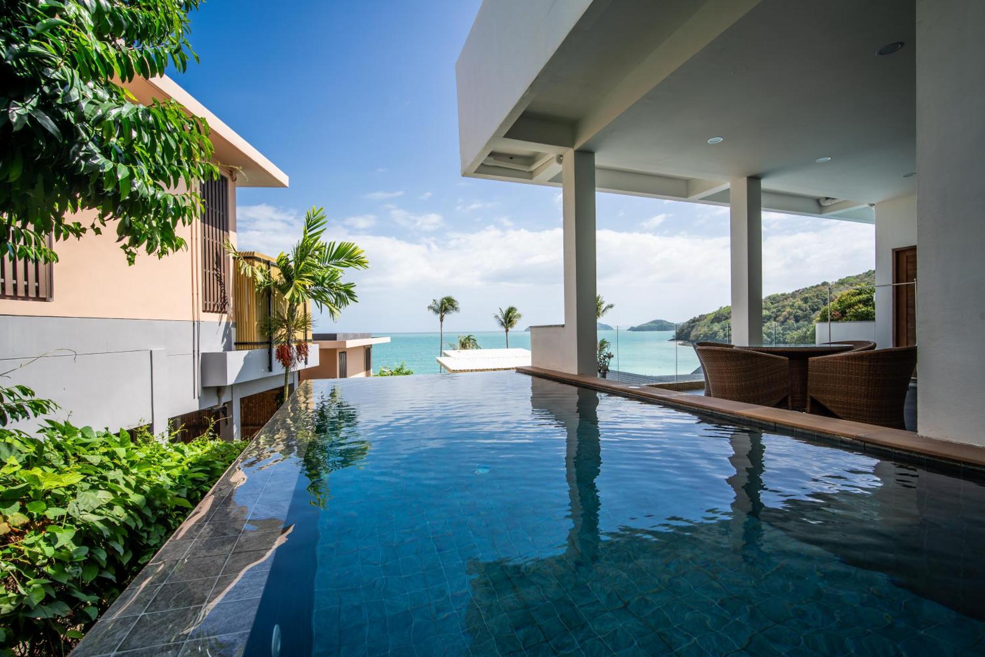 Mona Seaview Pool Villa Beach Front Aoyon Beach Ban Makham Cameră foto